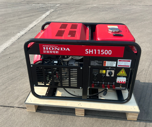 原装本田动力10KW移动式汽油发电机GX630 双缸风冷单三相220/380V-大泽动力官网_大泽动力发电机_大泽动力发电电焊机_大泽动力厂家