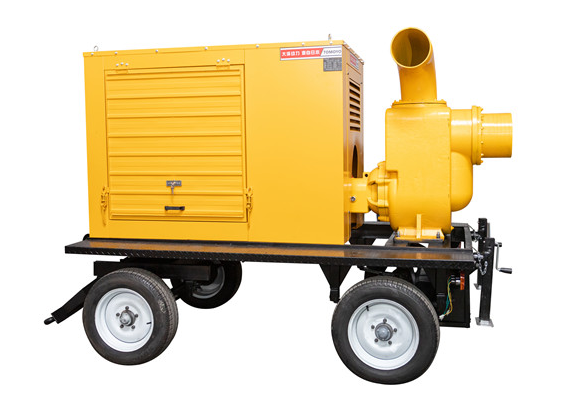 移动式自吸泵车 800立方拖车式柴油泵车-大泽动力官网_大泽动力发电机_大泽动力发电电焊机_大泽动力厂家