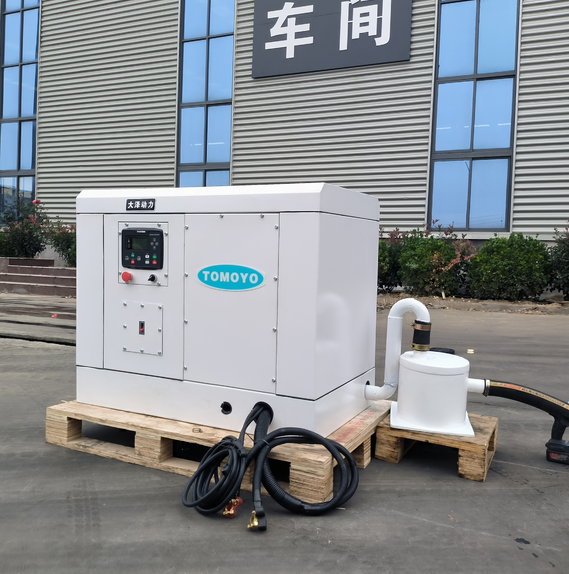 12KW船用微型柴油发电机 15KVA便携式船用海水发电机-大泽动力官网_大泽动力发电机_大泽动力发电电焊机_大泽动力厂家