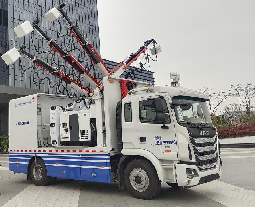 隧道检测车载30KW静音柴油发电机组 三相380V-大泽动力官网_大泽动力发电机_大泽动力发电电焊机_大泽动力厂家