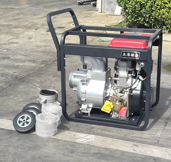 大泽动力6寸柴油自吸水泵 防汛排涝小型抽水泵-大泽动力官网_大泽动力发电机_大泽动力发电电焊机_大泽动力厂家
