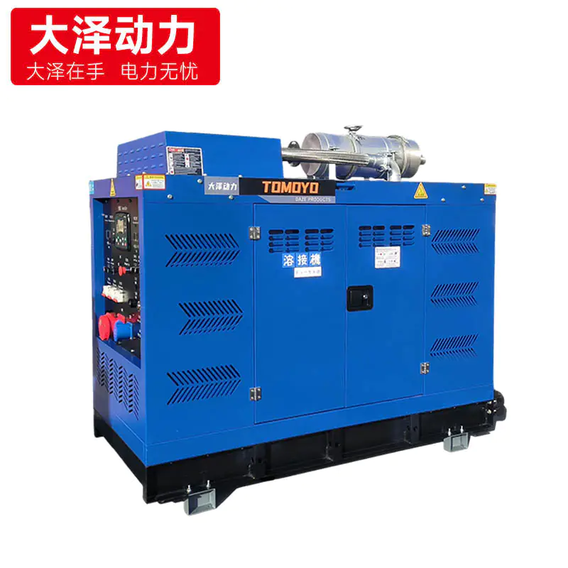 800A柴油发电电焊一体机 双工位双焊把TO800A-JS